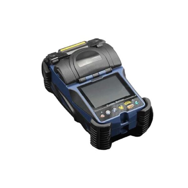 Portable Fiber Fusion Splicer with compact size, smart internet connectivity, and high-resolution LCD screen