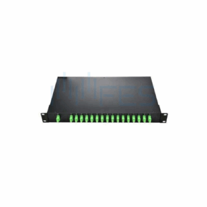 1*16 SC/APC Patch Panel Fiber Optic Splitter 19” Rack Mount 1×16 PLC Splitter Rack Mount