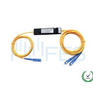 2.0mm SM FBT Coupler Single Mode 12 Fused Fiber Optic Splitter With SC  UPC Connector