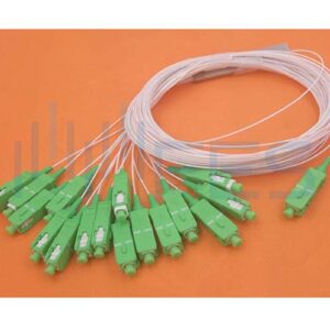 Blockless 1x16 Fiber Optic PLC Splitter with SC/APC adapter