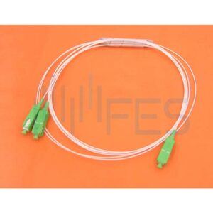 Mini tube 1x2 fiber optic splitter SC/APC LC/APC