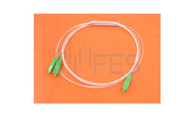 Mini tube 1x2 fiber optic splitter SC/APC LC/APC