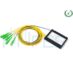 1×4 FTTH ABS Box PLC Fiber Optic Splitter with LC/APC & FC/UPC