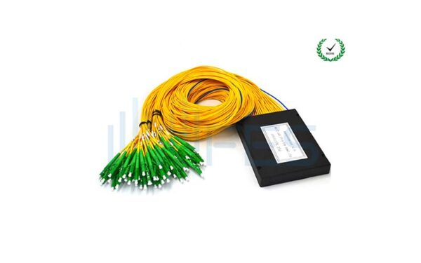 1×64 ABS PLC Fiber Optic Splitter LC/APC SC/UPC for GPON FTTH