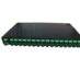Low Insertion Loss Fiber Optic Splitter Patch Panel Termination Box SC:APC ABS Box 1U(2)-thaifiber