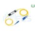 Low Loss 1×2 Fiber Optic Splitter FTTH FC/UPC Corning