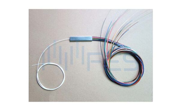 Mini Tube Fiber Optic PLC Splitter 1×16 2×16 0.9mm