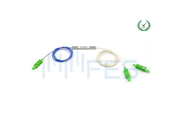 1×2 PON GPON Fiber Optic Splitter SC/LC/FC