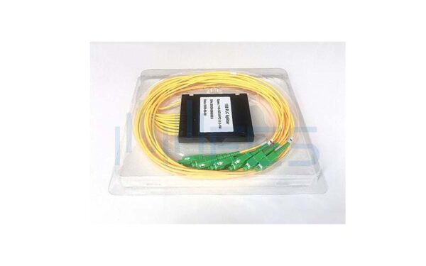 SC/APC 1×8 Optical PLC Splitter – ABS Box SC/APC 1×8 Optical PLC Splitter ABS Box