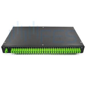 SC/APC 1×32 Fiber Optic PLC Splitter Rack Mount