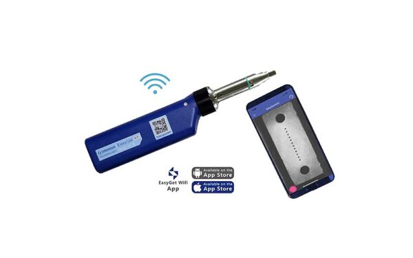EasyGet Wifi MT Handheld Fiber Endface Microscope EasyGet Wifi MT handheld fiber endface microscope with foldable body and LED lighting